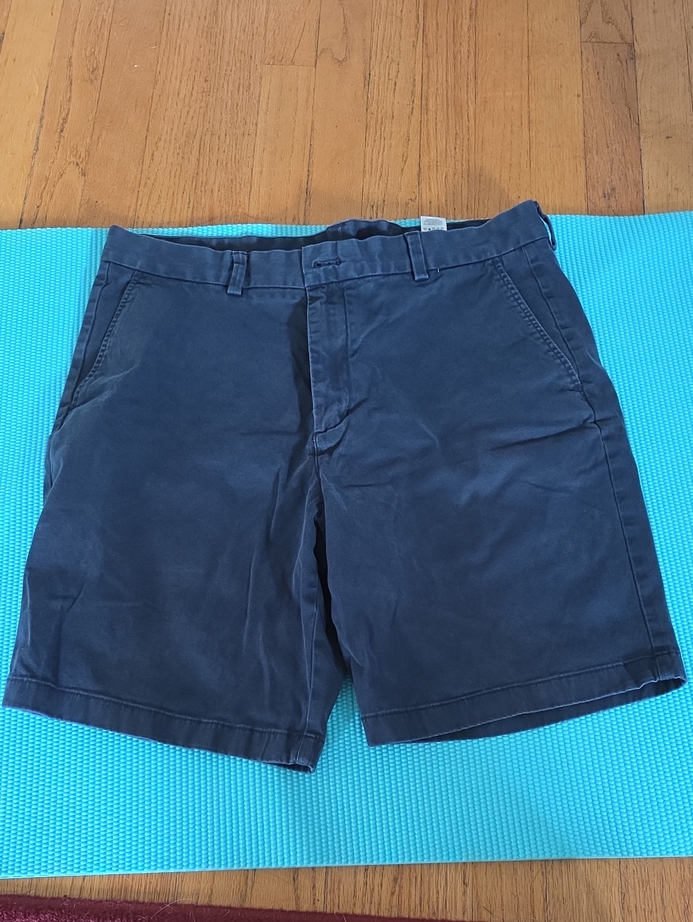 Vineyard Vines Navy Flat-Front Casual Chino Shorts